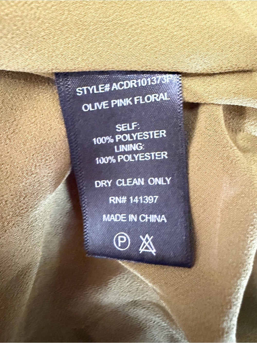 Astr Floral Olive Green Pink Halter Backless Midi Dress - Picture 12 of 14